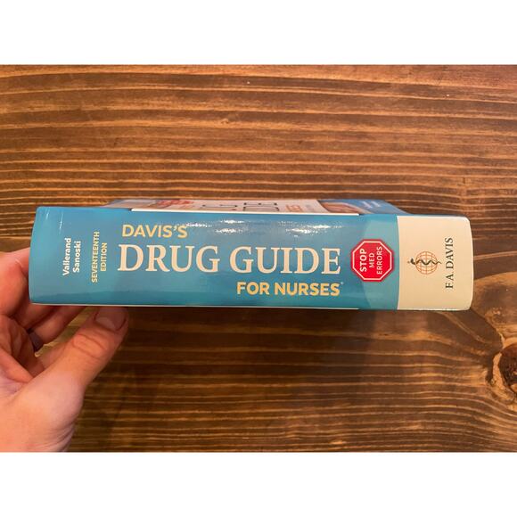 Davis’s Drug Guide for Nurses 17th Edition (Vallerand, Sanoski, 2021) - Picture 7 of 7